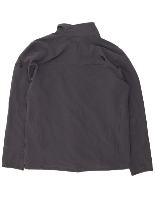 Giacca da tuta da uomo The North Face grande in poliestere grigio