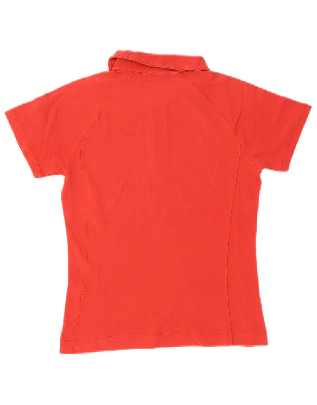 Sergio Tacchini Womens Polo Shirt UK 12 Medium Red Cotton