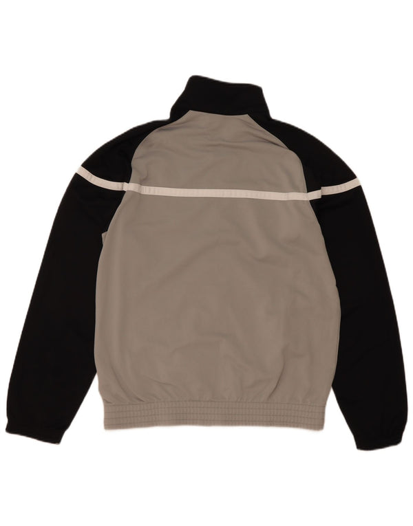 Мужской спортивный костюм Nike Top Jacket UK 36/38, маленький серый полиэстер с цветными блоками