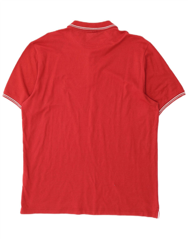 CHAMPION Mens Polo Shirt 3XL Red