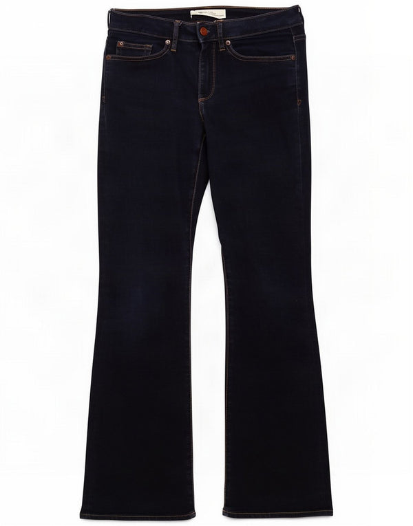 Gap Blugi pentru damă cu curvy Bootcut W28 L31 Bumbac bleumarin