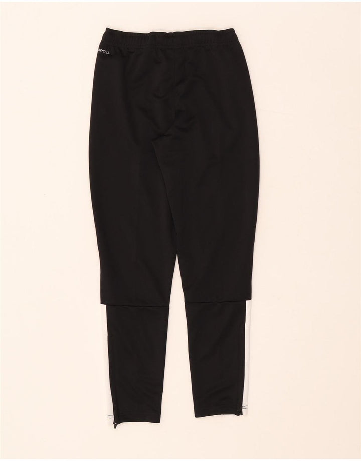 Puma Girls Tracksuit Trousers 9-10 Years Black Colourblock Polyester