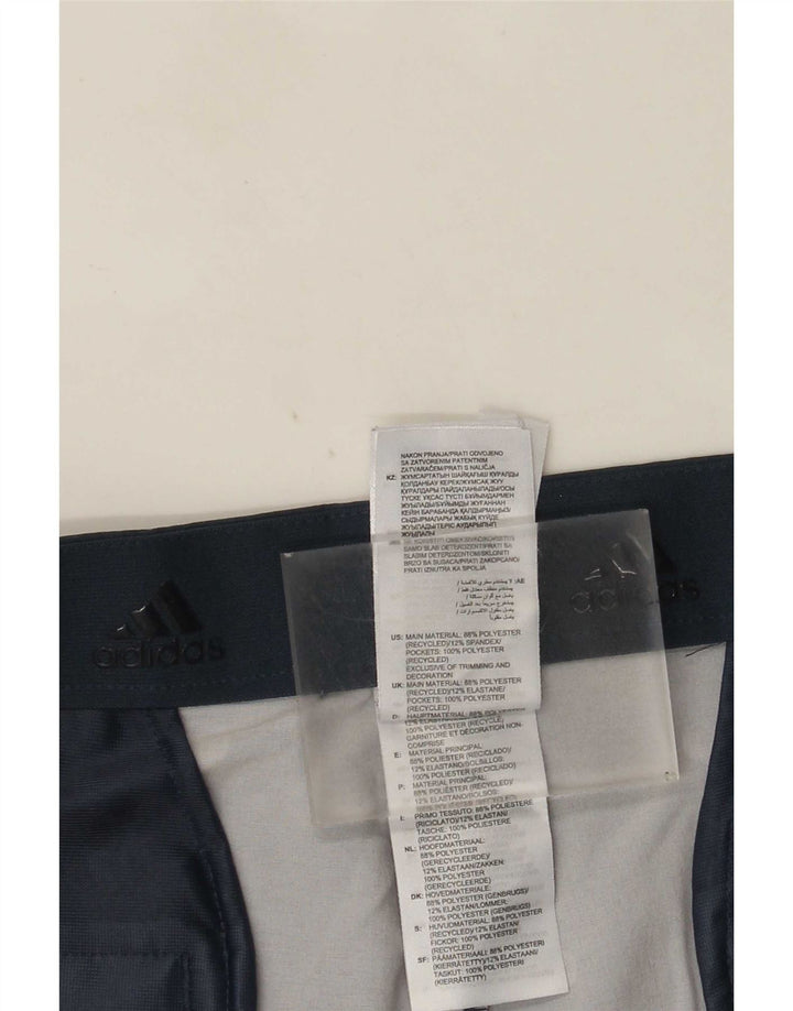 Adidas Mens Chino Shorts W36 Grande Azul Marino Manchado Poliéster