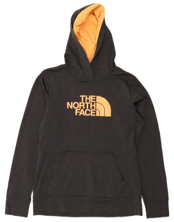 Felpa con cappuccio grafica da donna The North Face UK 12 Poliestere grigio medio