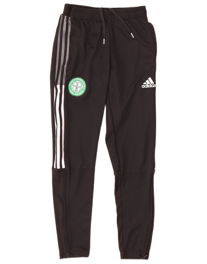 Adidas Herre Boston Celtics Træningsdragt Bukser XS Sort Polyester