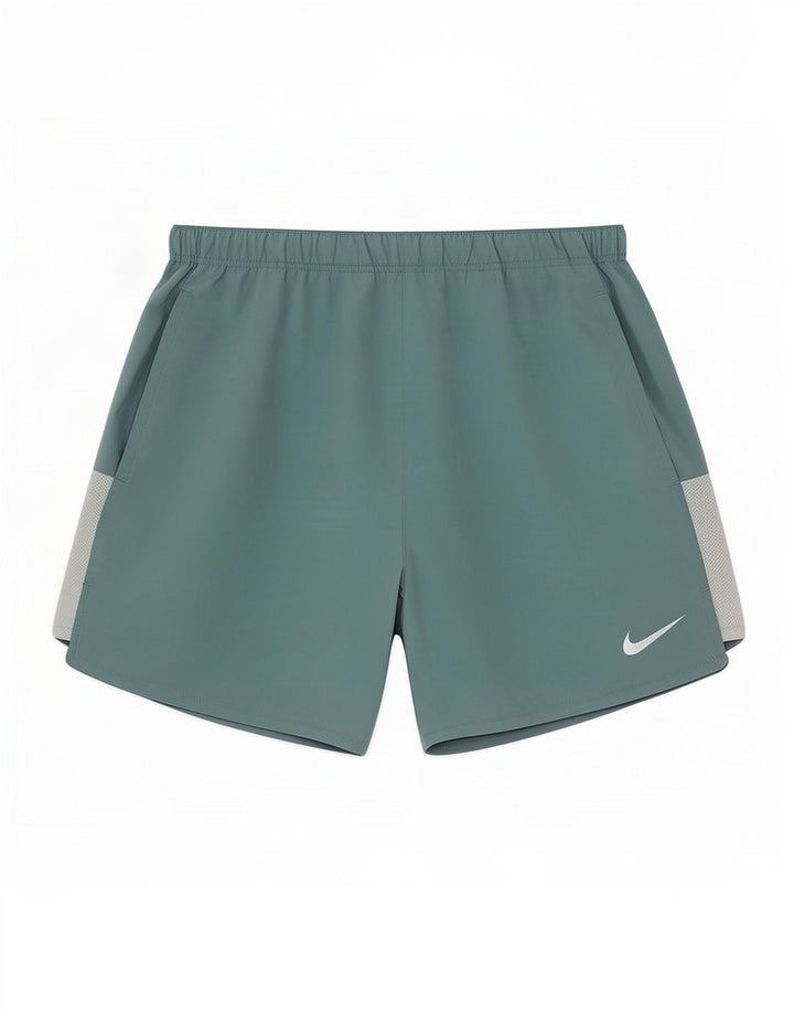 Nike Mens Dri Fit Sport Shorts Pequeno Azul Colorblock Poliéster