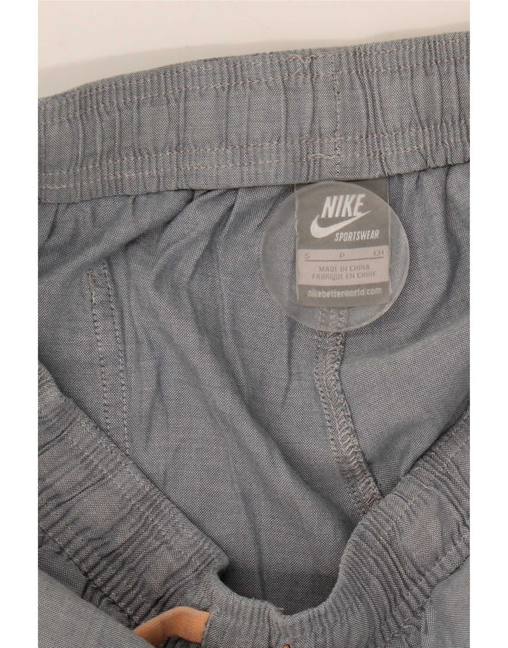 Nike Short décontracté pour femme Petit W27 Gris Coton