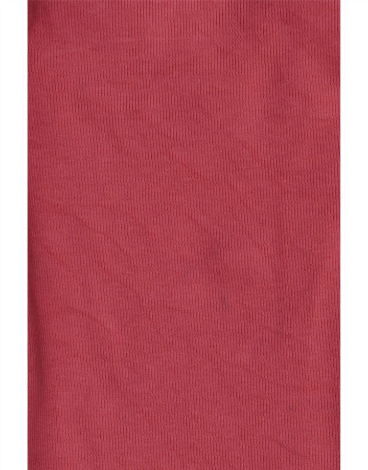 Zara Womens Blouse Top UK 12 Coton Rose Moyen