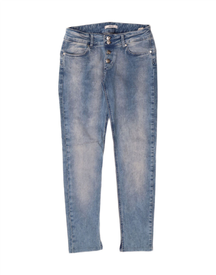 Liu Jo Womens Slim Jeans W29 L29 Blue Cotton Classic