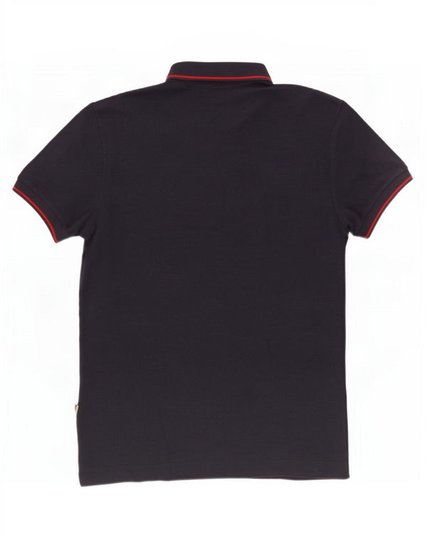 Lacoste Mens Regular Fit Polo Shirt Size 3 Small Navy Blue Cotton