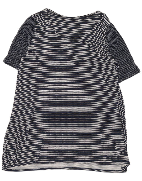 Marks & Spencer Damen Autograph T-Shirt-Kleid UK 20 2XL Marineblau gestreift