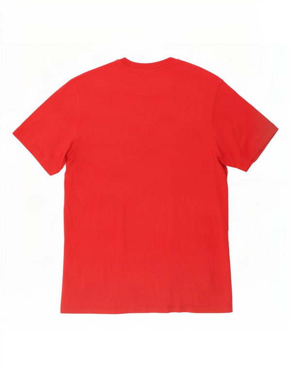 Adidas - Camiseta gráfica para hombre, talla 42/44, algodón rojo grande