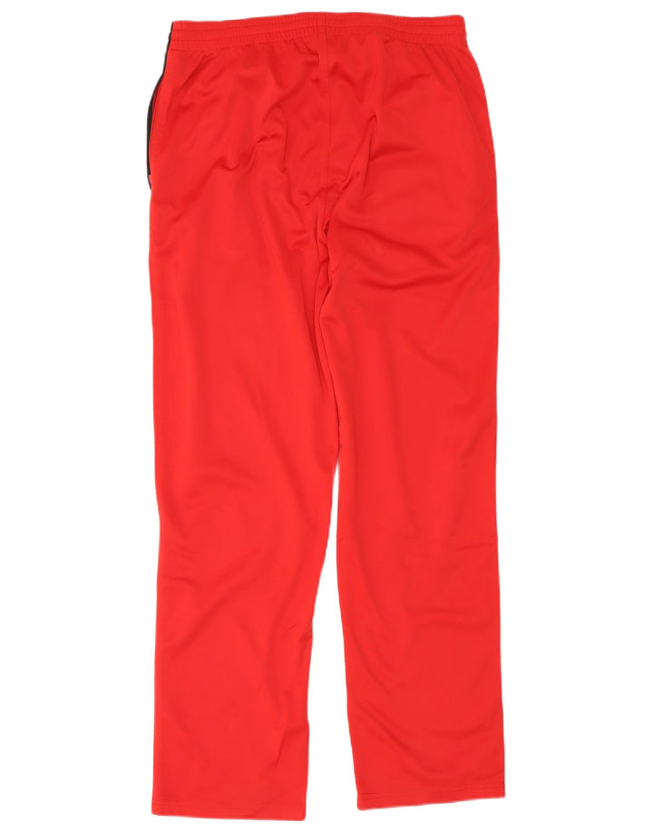 Kappa Herren-Trainingshose, groß, rotes Farbblock-Polyester