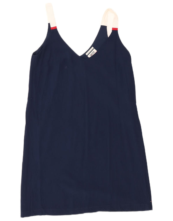 Bluză bluză pentru femei Tommy Hilfiger Top UK 12 Medium Bleumarin Colorblock