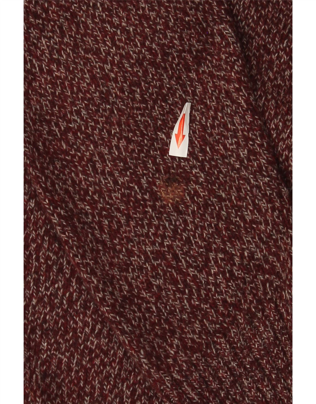 Barbour Herre Crew Neck trøje Sweater Medium Burgundy Uld