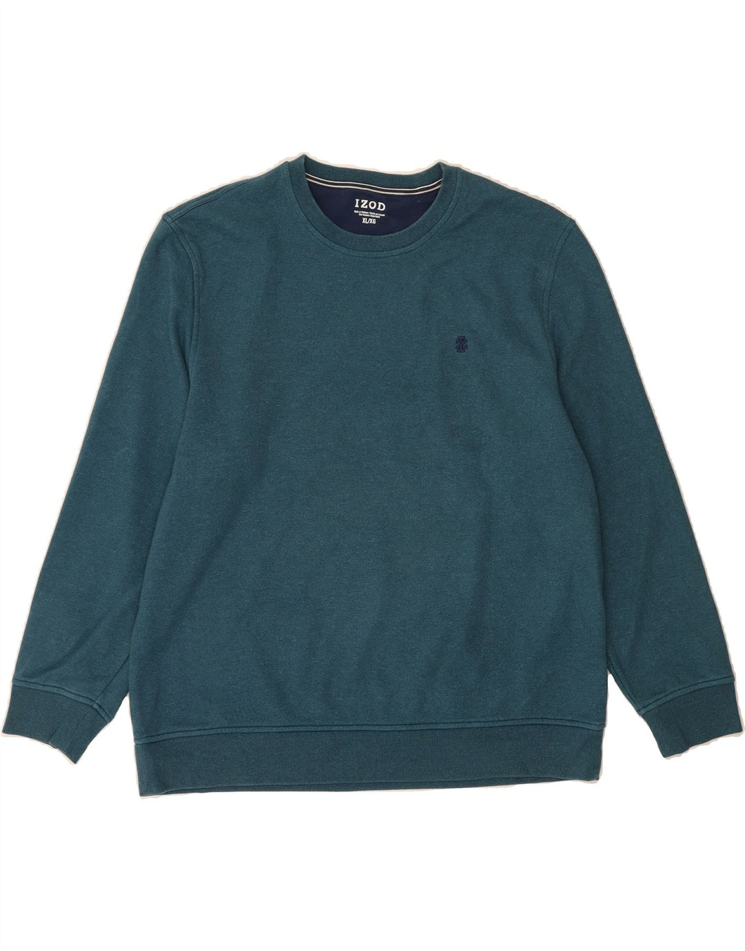 IZOD Mens Sweatshirt Jumper XL Blue Cotton Vintage Izod and Second-Hand Izod from Messina Hembry 