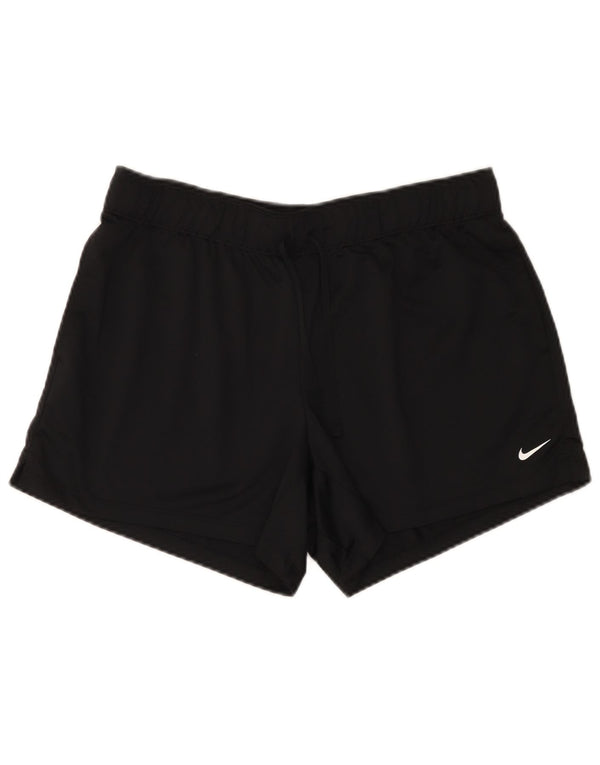 Damskie spodenki sportowe Nike Dri Fit UK 14, duże, czarne, poliestrowe