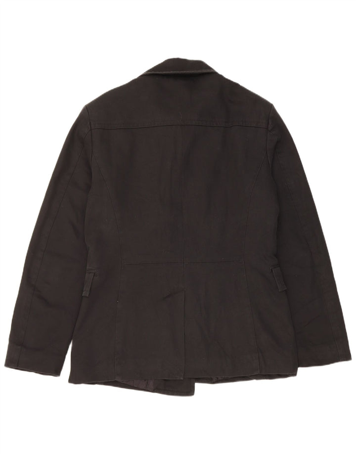 Bikkembergs Veste Blazer Double Boutonnage Femme IT 50 XL Coton Noir