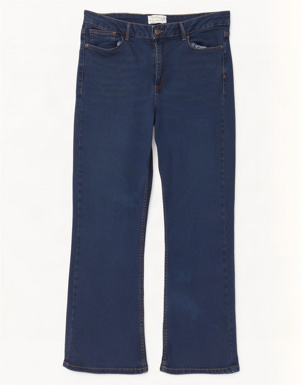Vaqueros con corte bota Brooke para mujer de Fat Face UK 18 XL W36 L28 Algodón azul