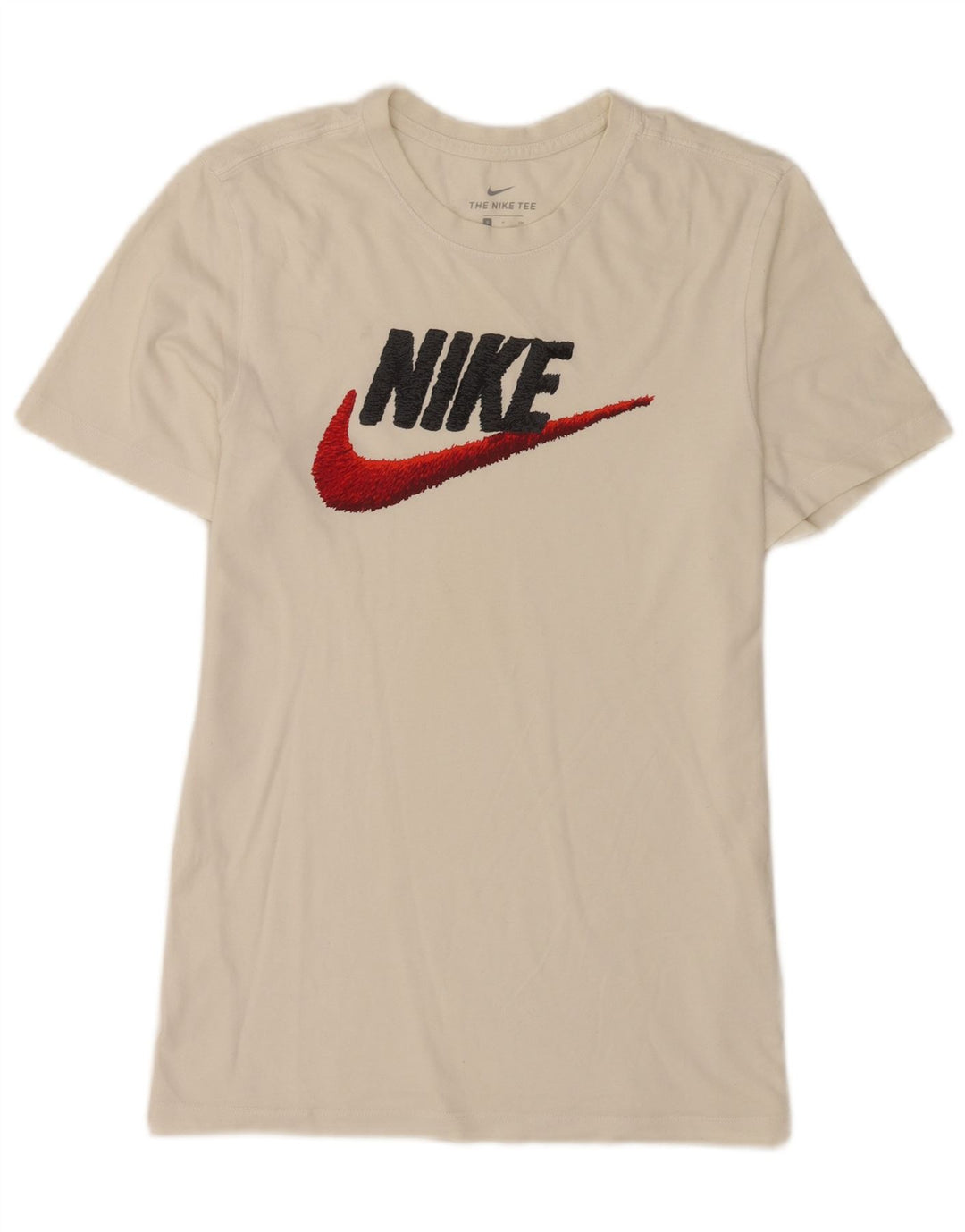 T-shirt grafica da uomo Nike Top Small in cotone bianco