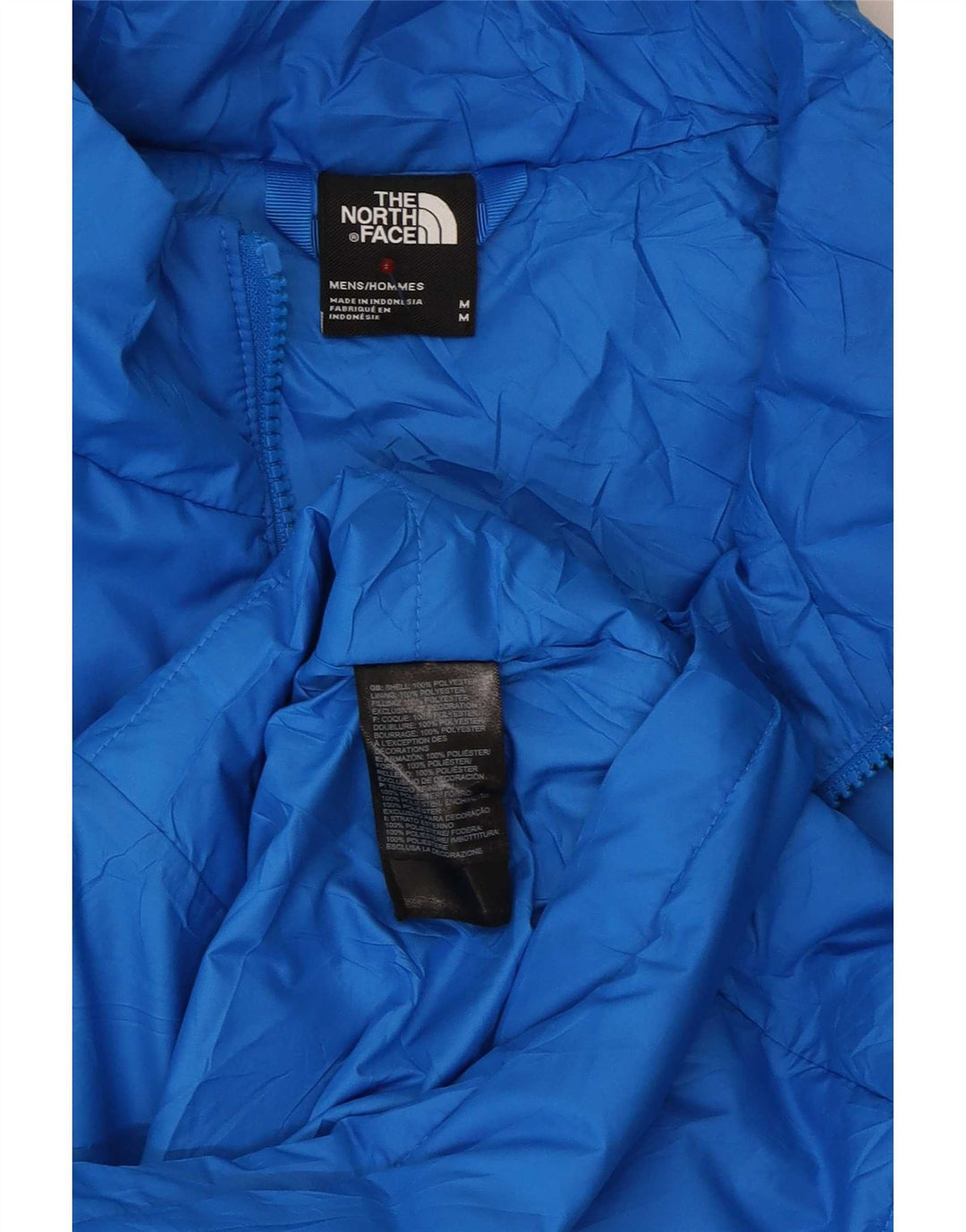 The North Face muška podstavljena jakna UK 38 Srednje plavi poliester
