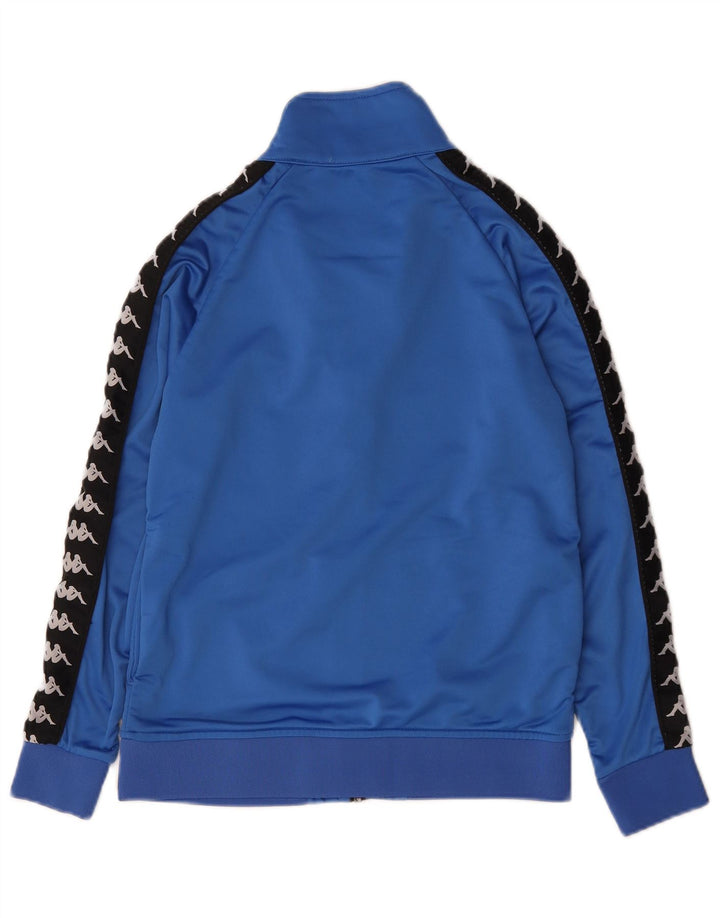 Giacca da tuta grafica da donna Kappa UK 12 Colorblock blu medio