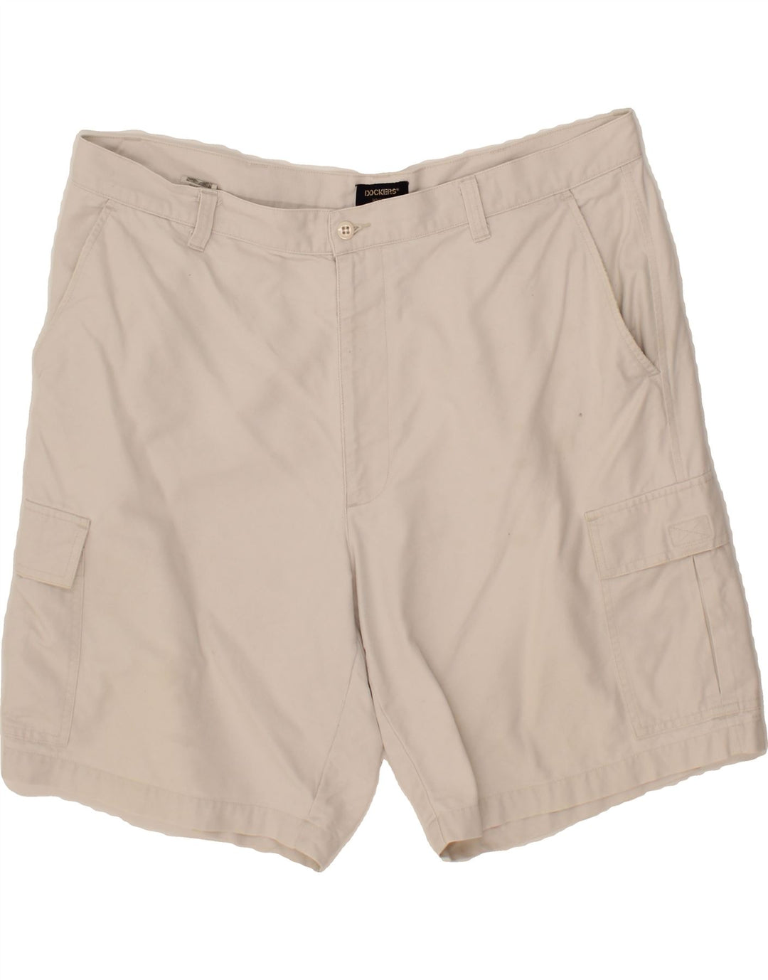 DOCKERS Mens Cargo Shorts W40 Medium White Cotton Vintage Dockers and Second-Hand Dockers from Messina Hembry 