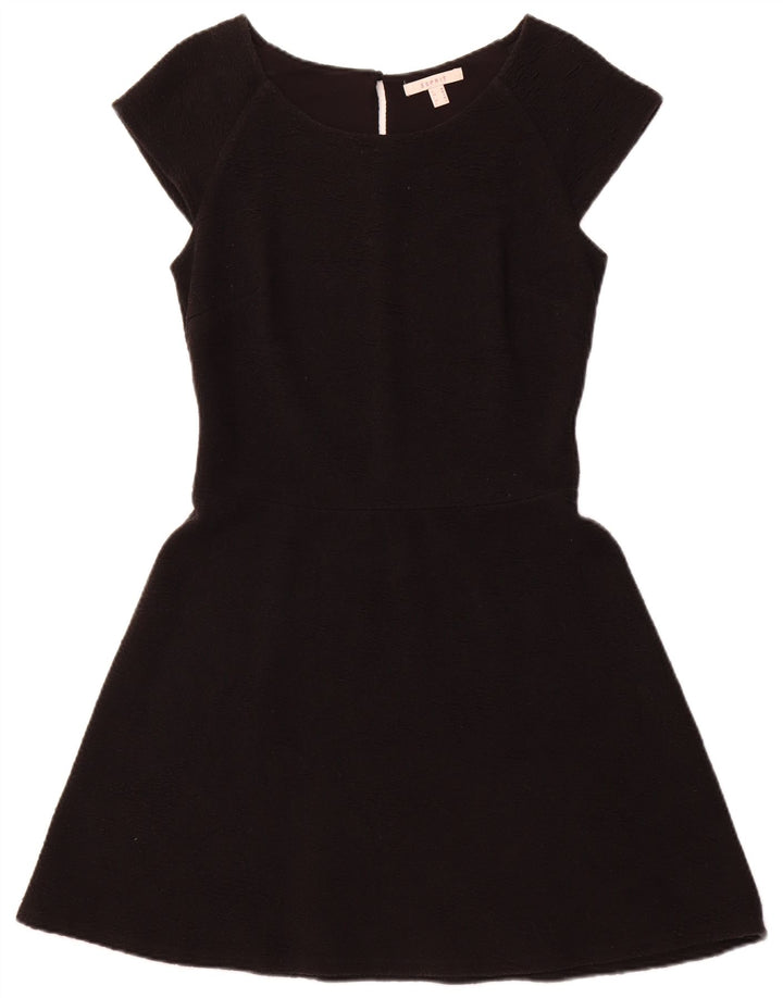 Abito a trapezio da donna ESPRIT UK 12 cotone nero medio