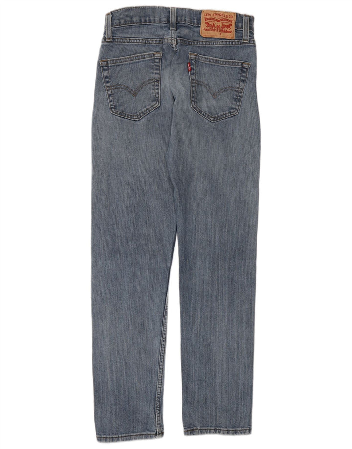 Женские узкие джинсы Levi's 511 W28 L30 синие, хлопок