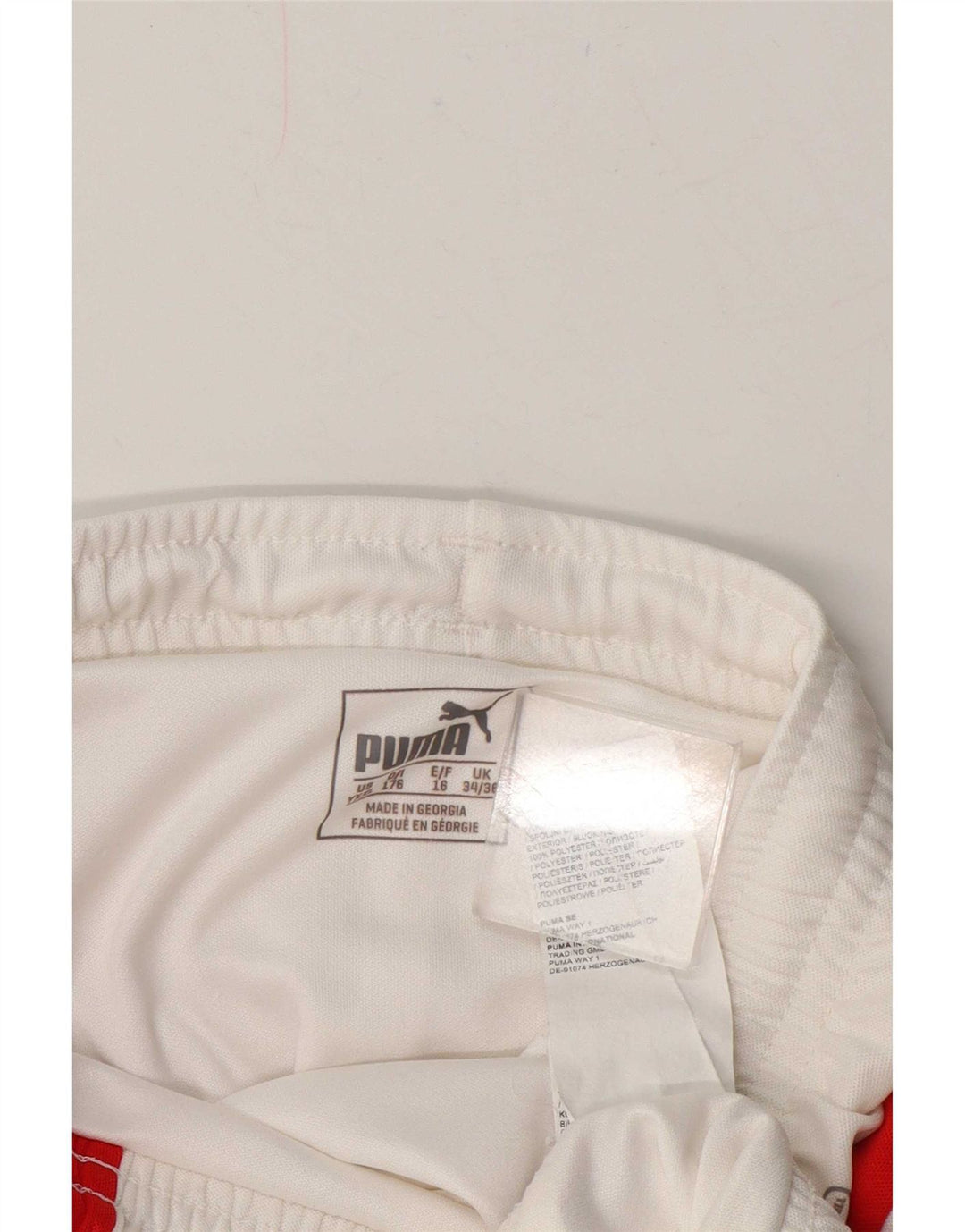 Pantaloncini sportivi Puma da ragazzo 15-16 anni Poliestere color block bianco