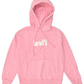 LEVI'S Womens Graphic Hoodie Jumper UK 6 XS Pink Cotton | Vintage Levi's | Thrift | Second-Hand Levi's | Used Clothing | Messina Hembry 