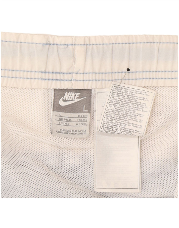 Nike Mens Sport Shorts Large  Blue Colourblock Nylon
