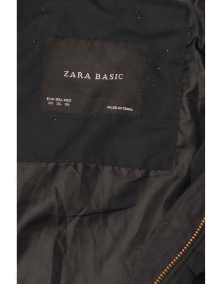 Женская стеганая куртка Zara UK 6 XS, черная