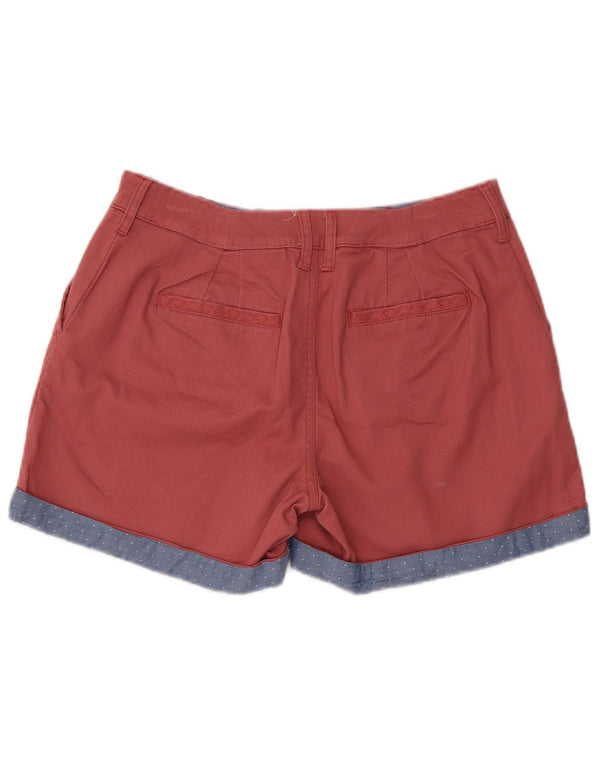 White Stuff Womens Regular Chino Shorts UK 10 Small W30 Red Cotton