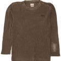 Guess Slim Fit Top cu mânecă lungă, kaki mediu