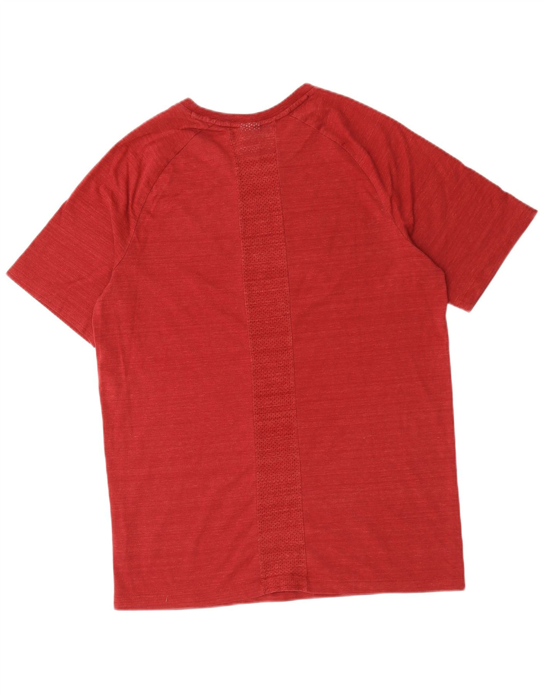 Nike Mens T-Shirt Top Medium Red Flecked