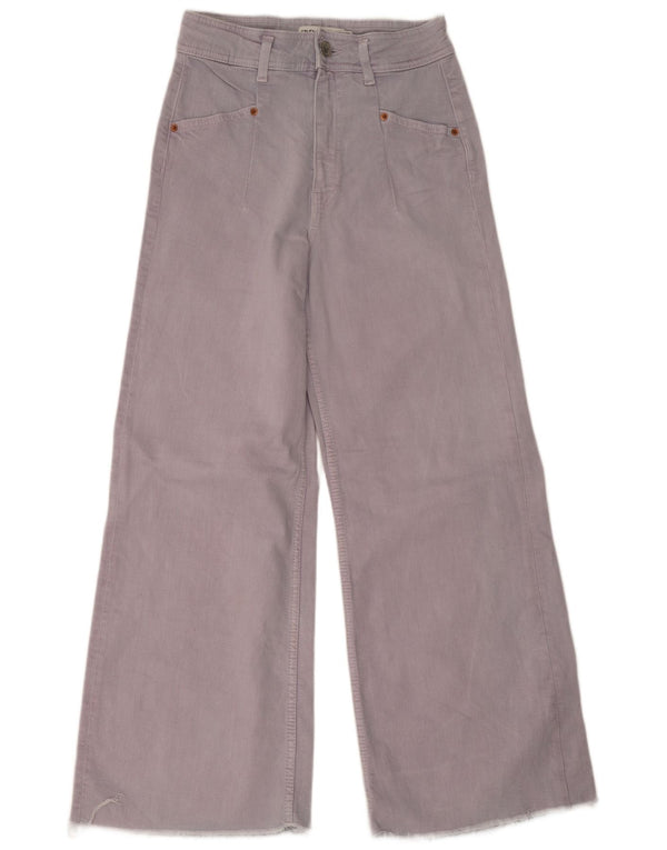 Blugi pentru femei cu talie înaltă Zara EU 36 XS W26 L28 Mov