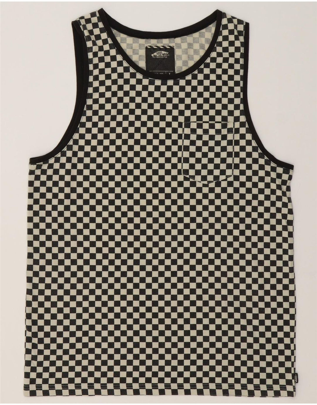 Vans Herren Weste Top Large Grau Geometrisch