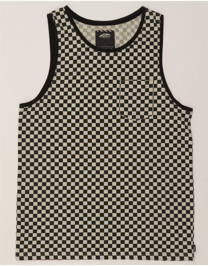 Vans Herren Weste Top Large Grau Geometrisch