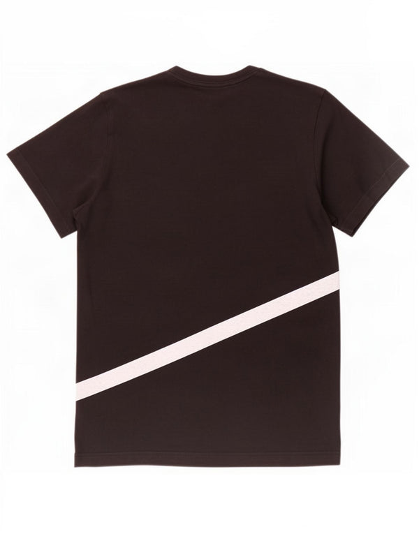Adidas Herren Grafik T-Shirt Top Medium Schwarz Baumwolle