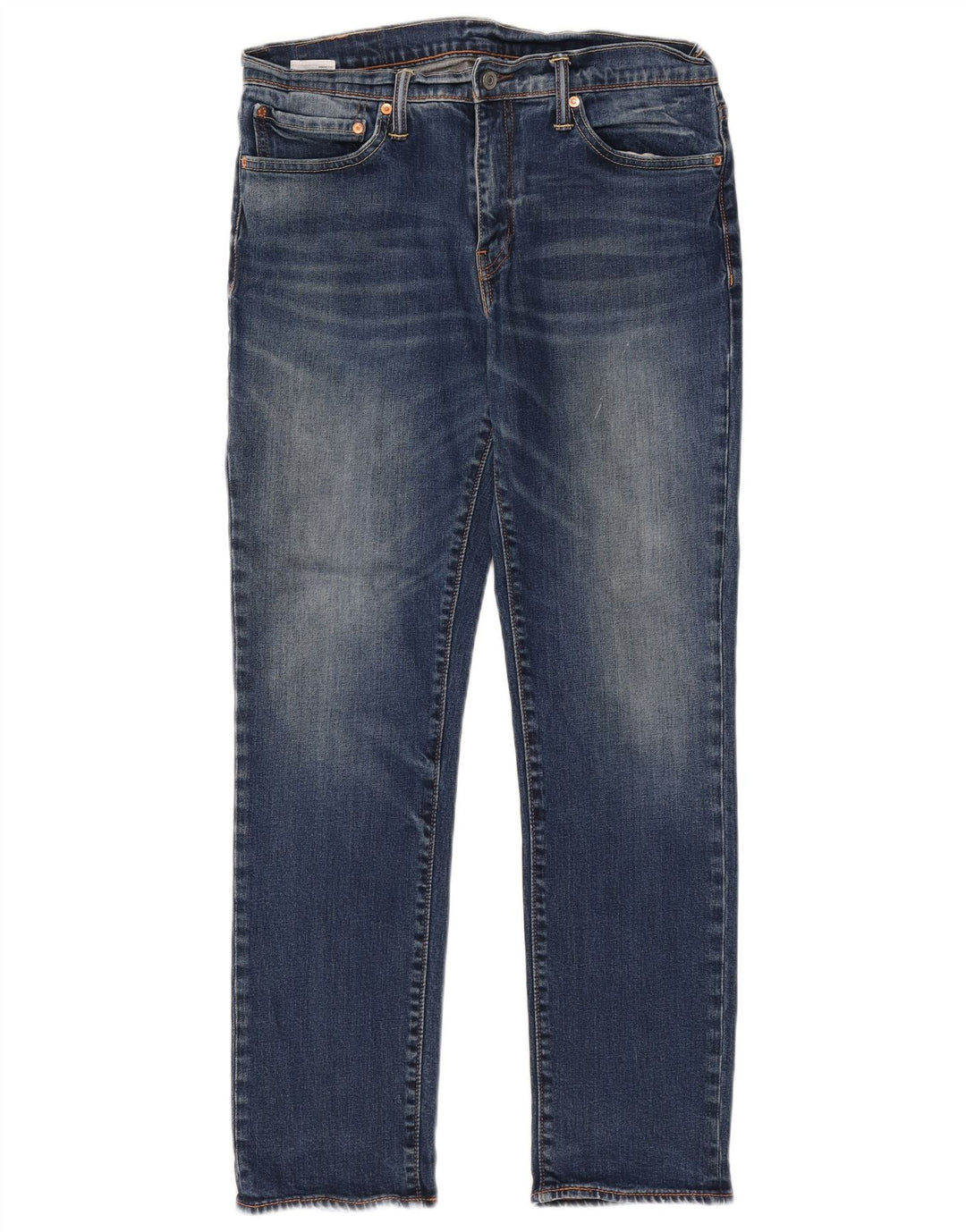Levi's Womens 511 Slim Jeans W34 L32 Navy Blue Cotton