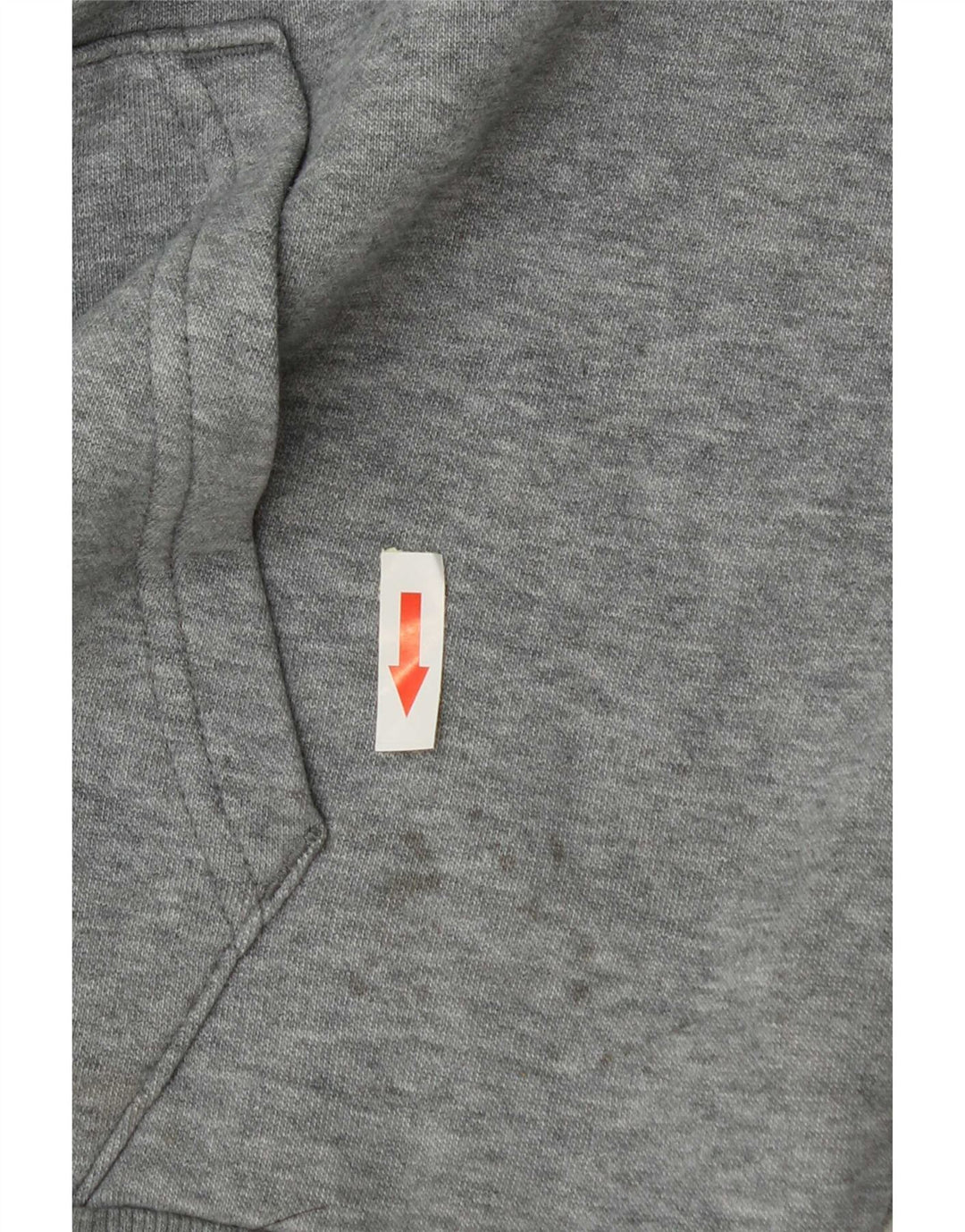 Puma Mens Graphic Hoodie Jumper Large Grey Cotton