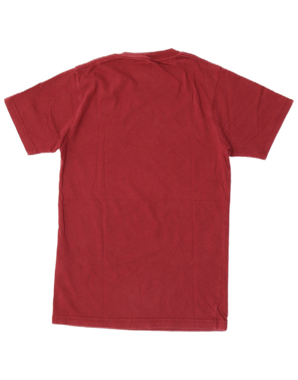 Vans Herre Classic Fit T-shirt Top XS rødbrun bomuld