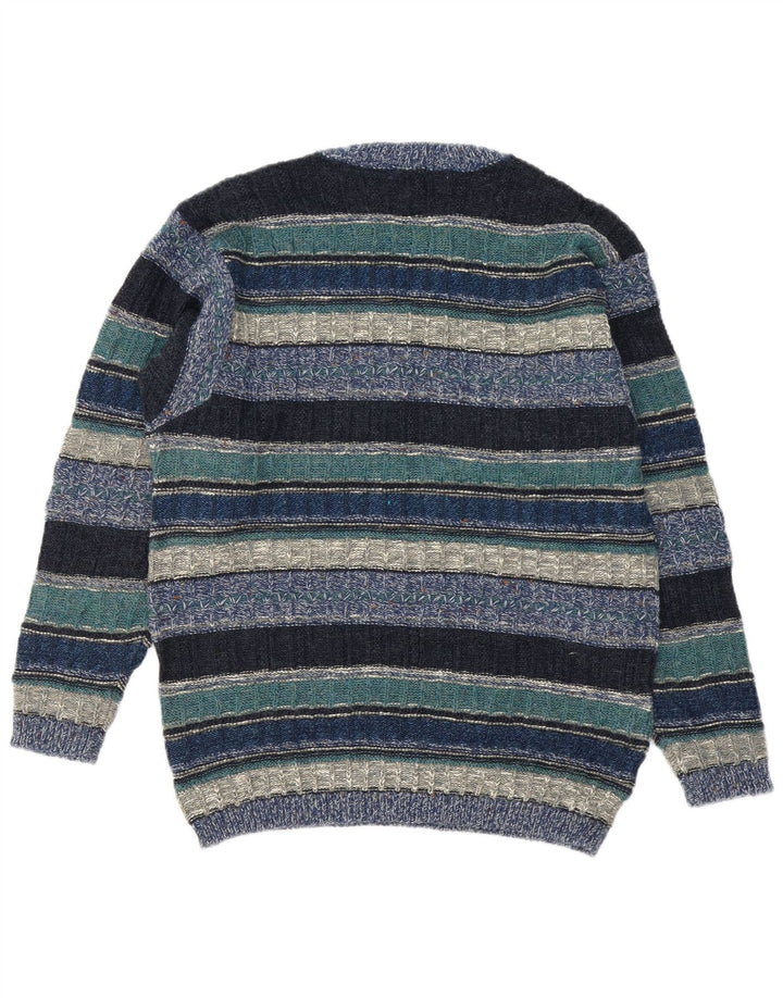 Marks & Spencer Mens St. Michael Crew Neck Jumper Sweater Small Blue