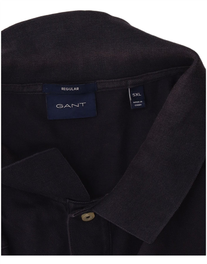 Polo Gant da uomo vestibilità regolare 5XL blu navy