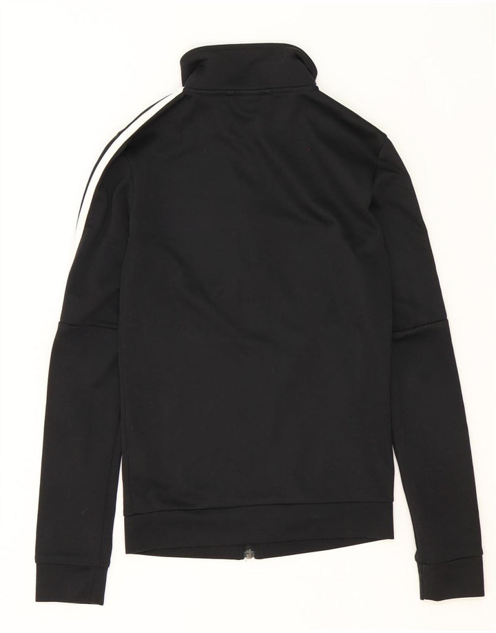 Adidas Veste de survêtement pour femme UK 0/2 2XS Noir Polyester