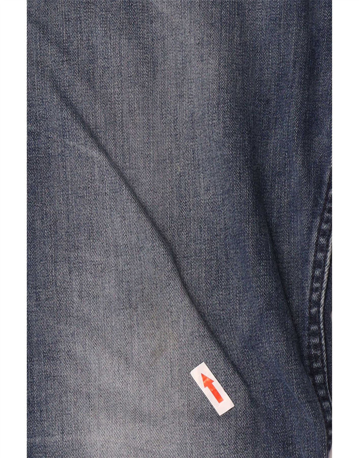 Calvin Klein Mens Slim Jeans W34 L34 Blue Cotton