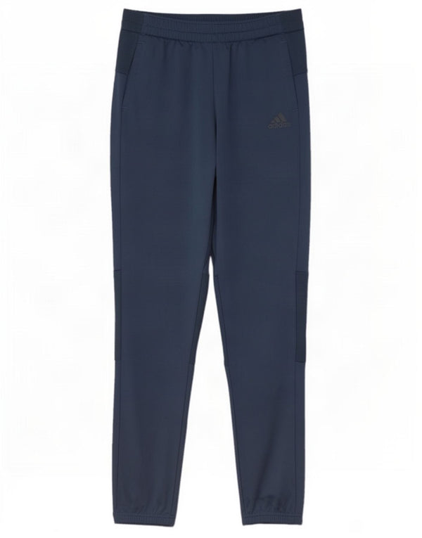 Adidas Pantalon de Survêtement Garçon 13-14 ans Bleu Colorblock Polyester