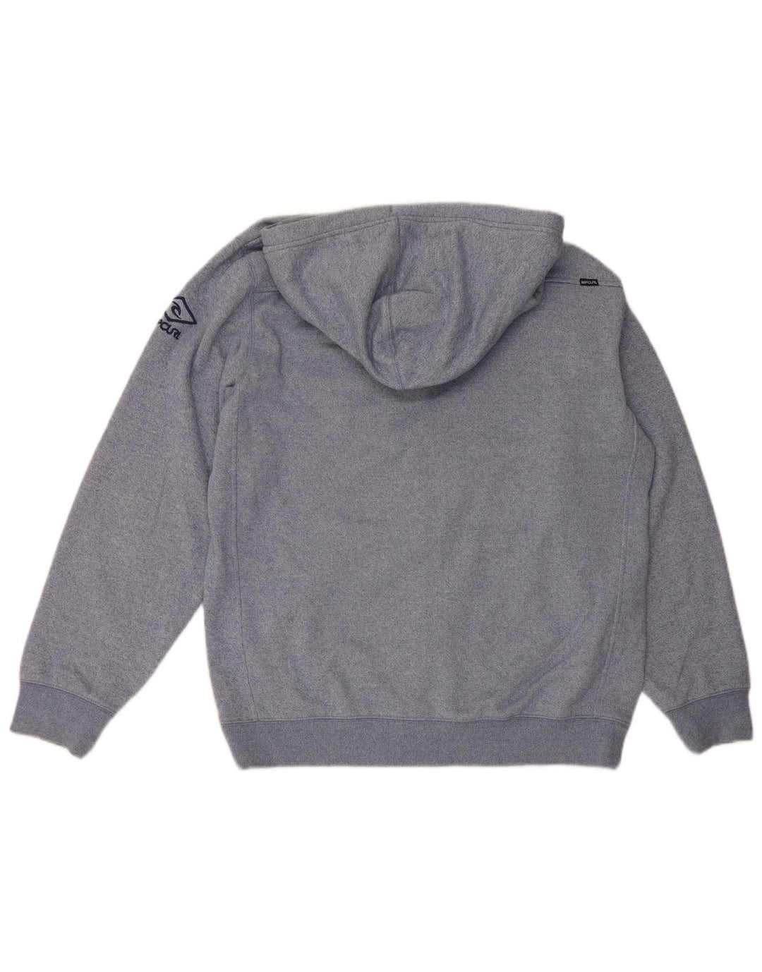 Rip Curl Mens Zip Hoodie Sweater Large Blue Cotton