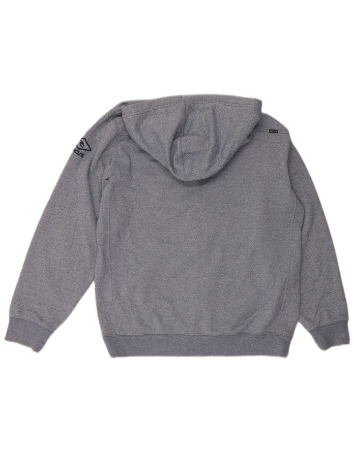 Rip Curl Mens Zip Hoodie Sweater Large Blue Cotton